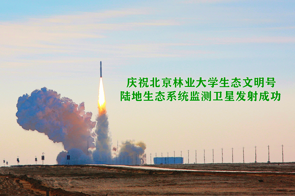             庆祝北京林业大学生态文明号陆地生态系统监测卫星成功发射
    